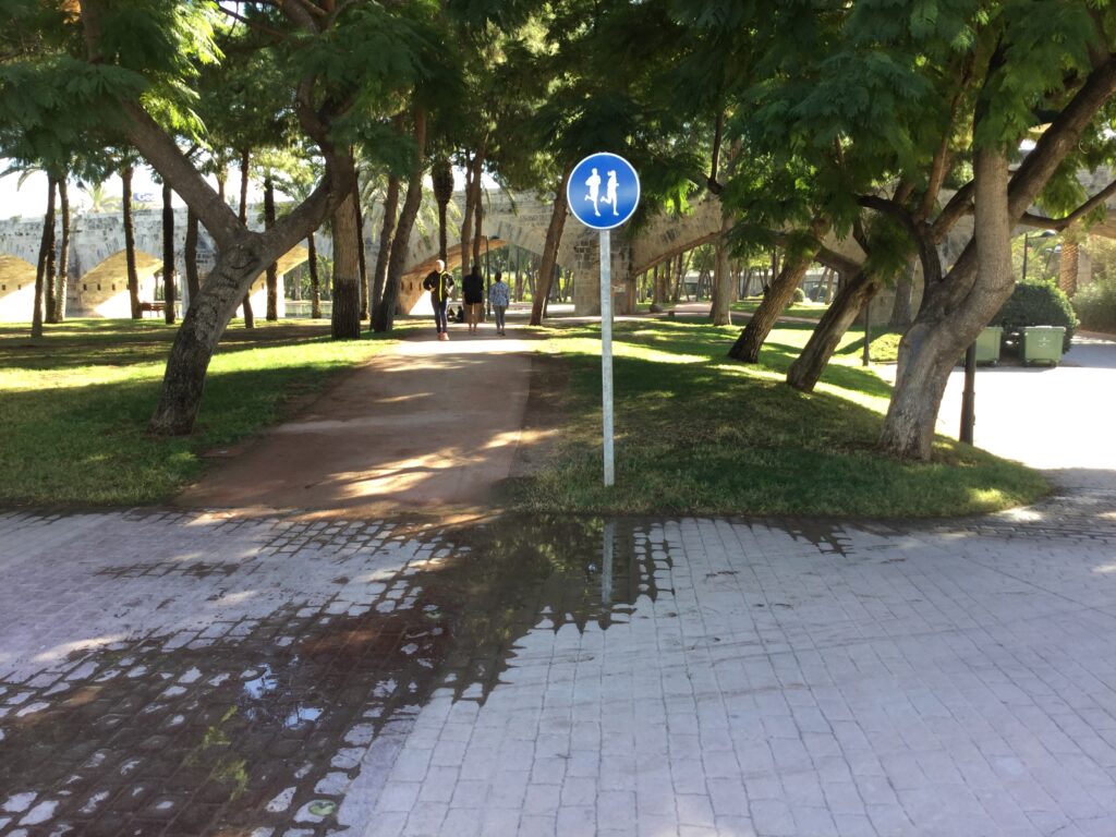 Valencia Laufschild